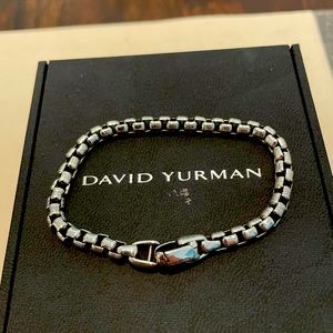 David Yurman box chain bracelet.